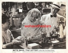 VINTAGE Bette Davis James Stephenson THE LETTER '40 Publicity Portrait