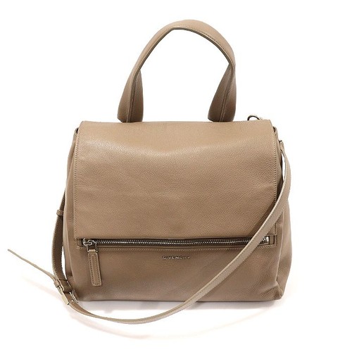 Givenchy Brown Calf Pandora Pure Medium 2WAY 15005 143168525