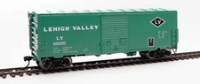 Walthers HO Scale 40' ACF Modern Boxcar/8' Door Lehigh Valley/LV #66200