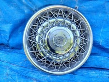 1977-1984 Cadillac Fleetwood 15 Wire Spoke Wheel Cover Hub Cap 1977-1984 Cadillac Fleetwood 15 Wire Spoke Wheel Cover Hub Cap