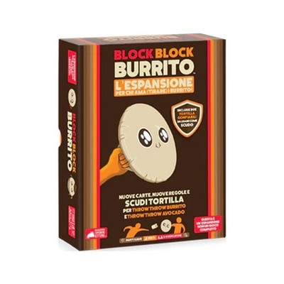 Asmodee - Block Block Burrito - Throw Throw Burrito Expansion - Board Game