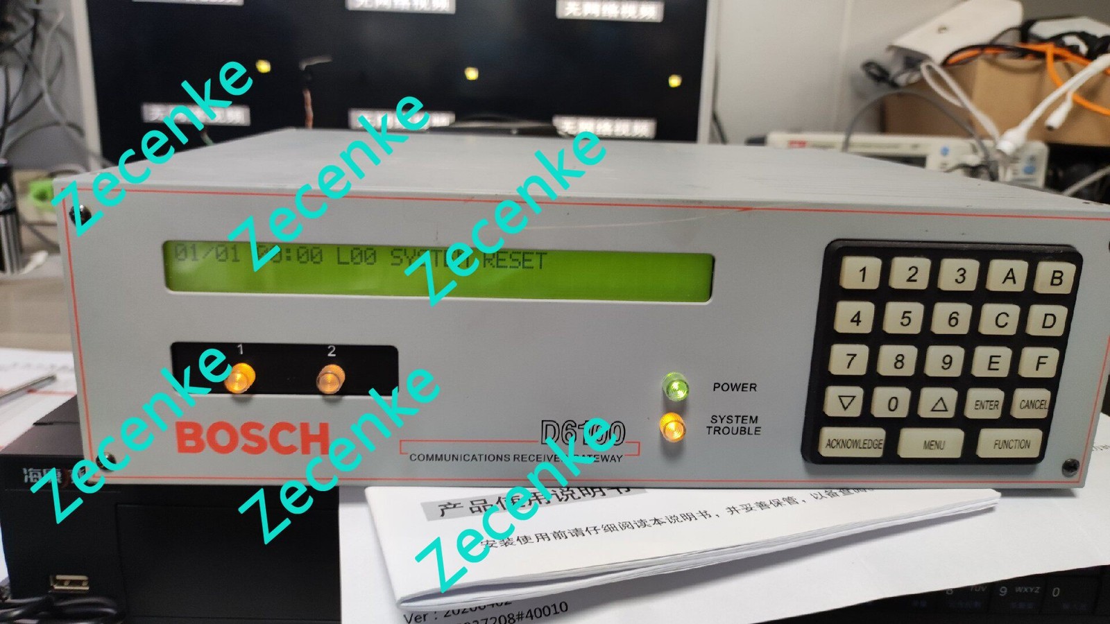1PCS new Bosch D6100 Telephone Line Alarm Panel