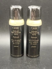 Lot Of 2 Oribe Airbrush Root Touch-Up Spray - Platinum Blonde 1.8oz (75ml)