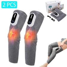 2PK 3 Modes Leg Massager Cordless Calf Air Compression Massager Heat Pain Relief