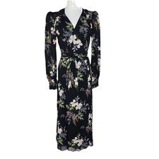 REFORMATION Susanna Wrap Midi Dress In Isabella Size S