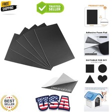 5 Pcs Foam Padding Sheets - 12" x 8" x 1/8" Self Adhesive Closed Cell Foam Ne...