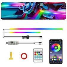 Acrylic Interior Car LED Strip Light with APP Remote Dreamcolor 2 in 1