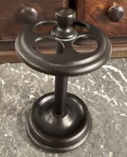 Toothbrush Holder Steampunk GunMetal Iron Finish Rustic Industrial Sea Bronze