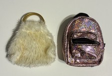Lote de 2 mini mochila y monedero Real Littles