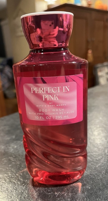Bath & Body Works Perfect In Pink Body Wash 10 fl. oz./295 ml. w/ B5 + Aloe NEW