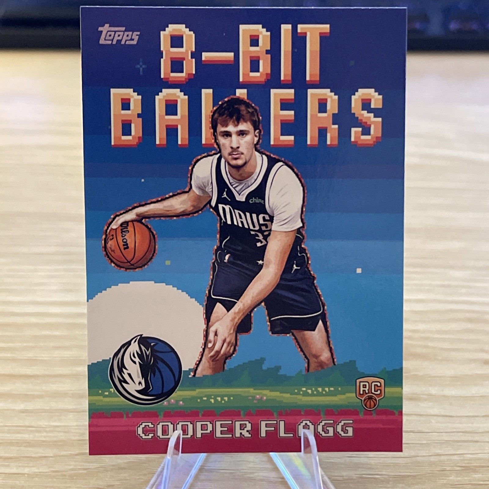 Cooper Flagg 2025-2026 Topps Basketball 8 Bit Baller Rookie Card #8B-31