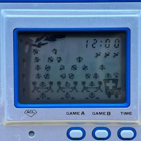 Nintendo Game & Watch FIRE RC-04 Silver Series 1980 Vintage Japan