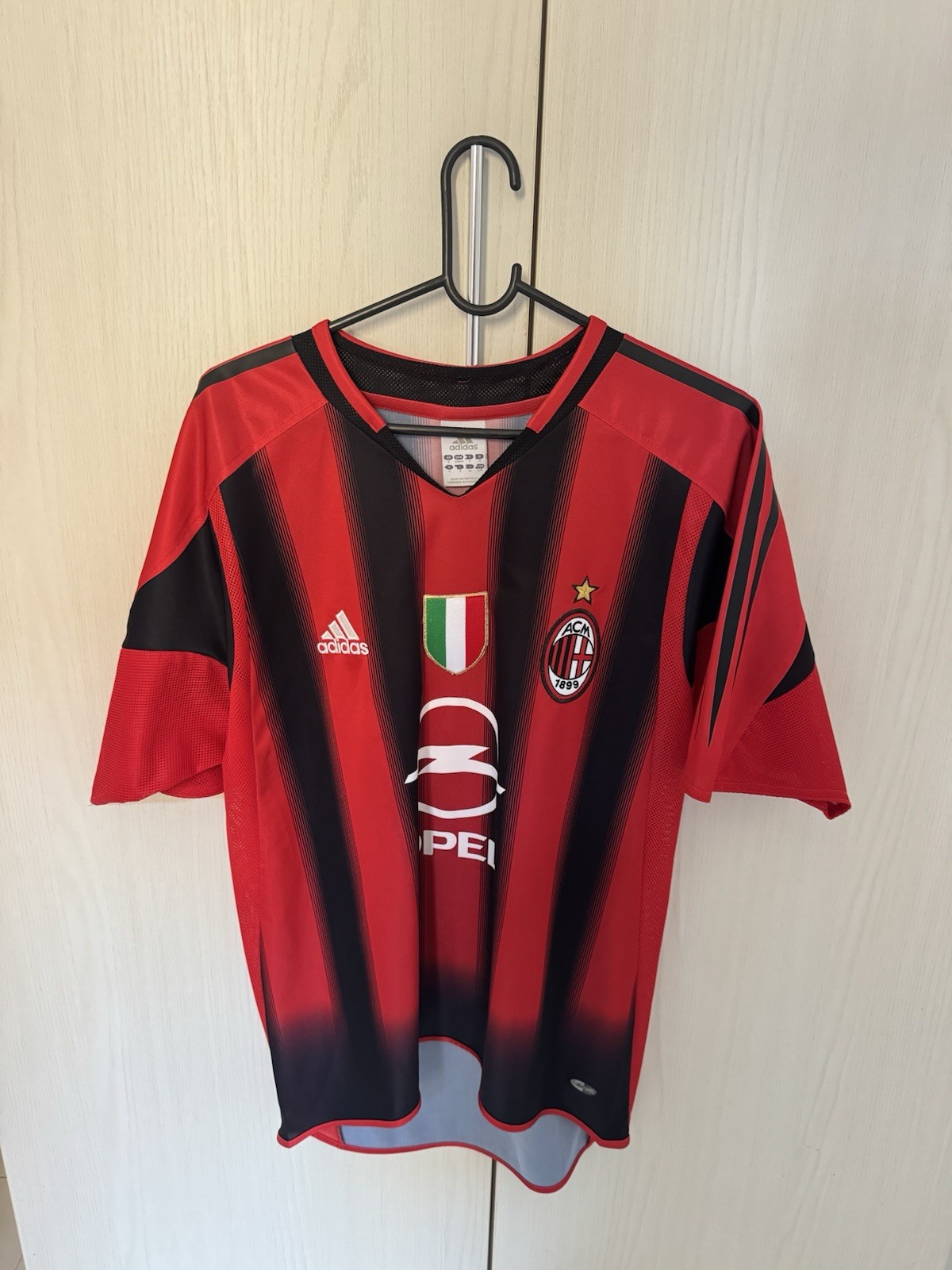 MILAN Maglia HOME Shirt 2004-2005 SHEVCHENKO 7 Soccer Jersey S Originale Adidas