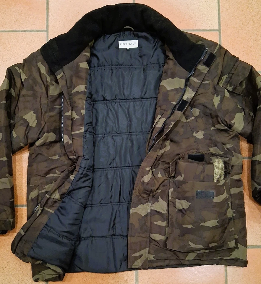 CLOCKHOUSE by C&A ~ Jacke ~ Anorak ~ Parka ~ flecktarn ~ Gr. 58 oder XXL - Bild 2 von 4