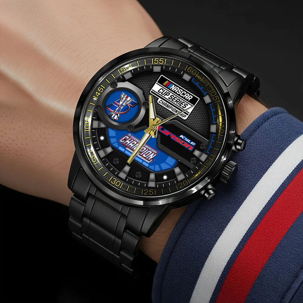 Cup Series Champion Black Stainless Steel Watch &ndash;  1