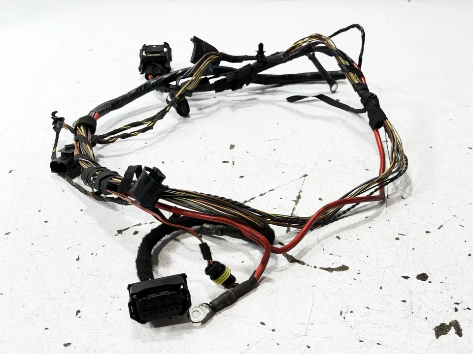 BMW 07-13 X5 E70 FRONT RIGHT PASSENGER HEADLIGHT LAMP WIRE WIRING HARNESS OEM - Image 3 of 4