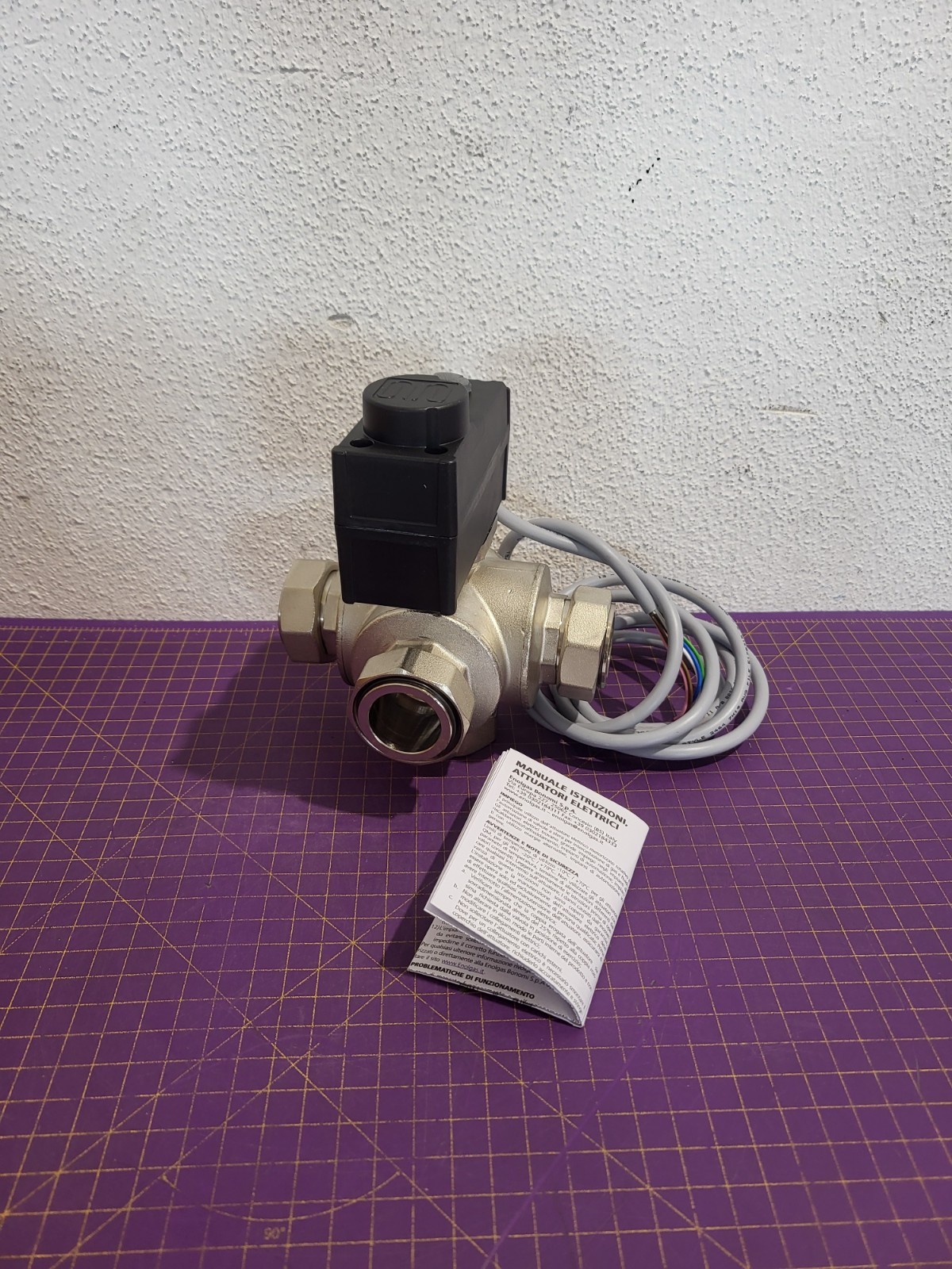 Enolgas BALL-O-MATIC 4-Wege-Kugelhahn – DN32, 4 Positionen, 24-VDC-Antrieb_4_5