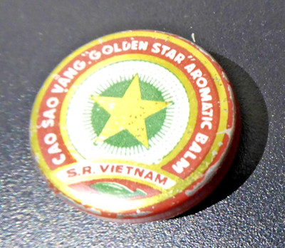 Metall-Dose Cao Sao Vang-Golden Star Aromatic Balm Vietnam Hanoi-alt-