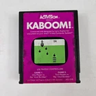 Kaboom! (Atari 2600, 1981) Activision Game Cartridge Cleaned Tested & Working
