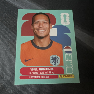 Panini FIFA World Cup 2026 Sticker Sammelsticker Virgil van Dijk NED 3 LFC