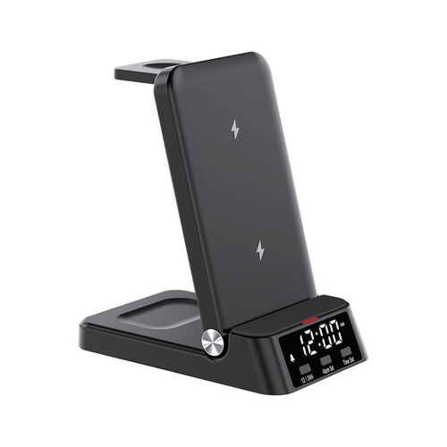 Station de Charge sans Fil Compatible avec Horloge Int??gr??e pour Samsung - Photo 9 sur 14