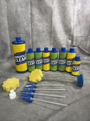 #ad miracle clean with mighty molecules Lot Joy Mangano Cleaner Lot New $55.00