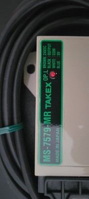 TAKEX MS-7579-MA Mark Sensor   24V DC PhotoMOS Output   Industrial Print/Packagi