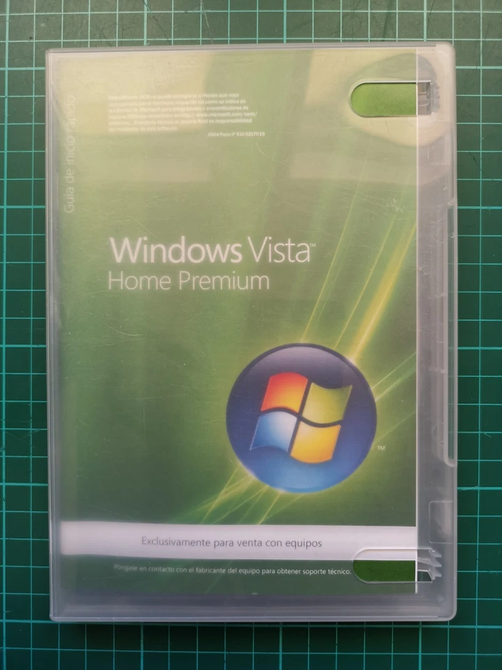 Microsoft Windows Vista Home Premium 32 bits DVD OEM  con licencia y manual - Imagen 2 de 4