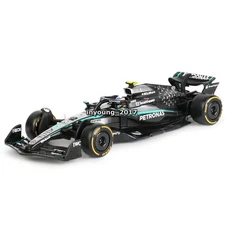 1:43 AMG F1 W16E 2025 Model Car Diecast Racing Car Andrea Kimi Antonelli 12