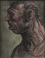 Peter Howson OBE Original Pastel