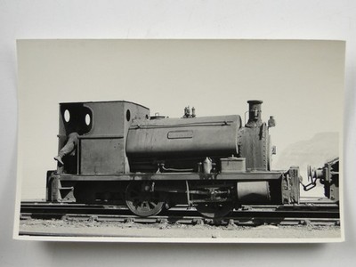 Dampflok Annie Skinningrove Eisenbahn Zug 1954 Vintage Foto