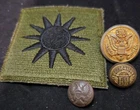 Eagle Crest Civil War General Service Coat Size Shank Button Patch 2more Buttons