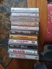 Cassette Country Music Lot Of 11