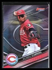 Ricardo Cabrera 2022 Bowman's Best #TP-18 Cincinnati Reds Chrome Card *188
