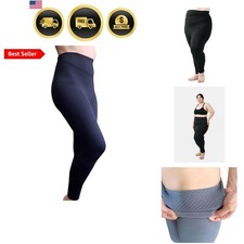 Compression Leggings with Bioactive Raised Ma...