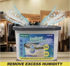 Dekton Dri Aire Moisture Absorber –3 Pack Damp Condensation Control Non Electric