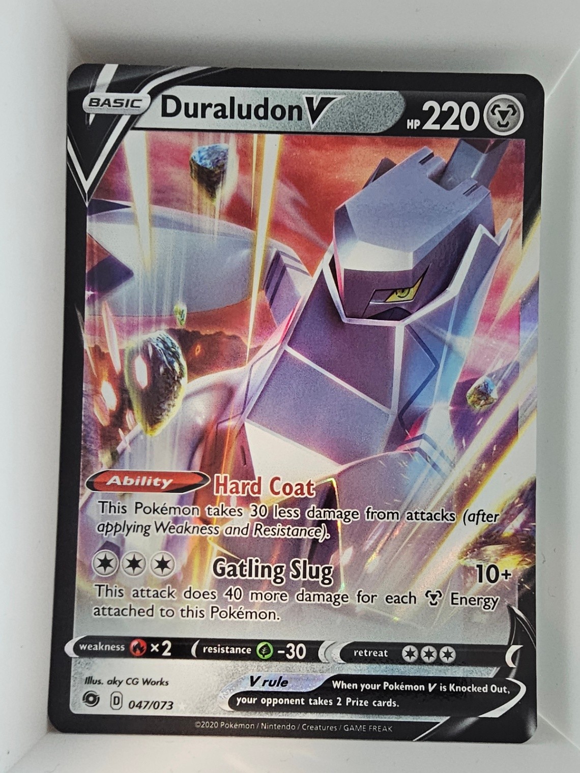 Duraludon V Ultra Rare Champion's Path 47/73 NM