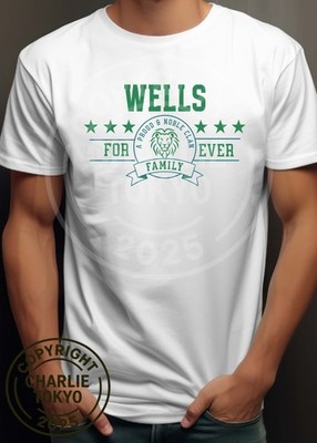 WELLS Family T-Shirt - Great Gift for Birthday, Christmas, Anniversary