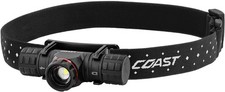 Coast XPH30R 1500 Lumen USB-C Rechargeable Dual Power Headlamp Twist Focus Beam