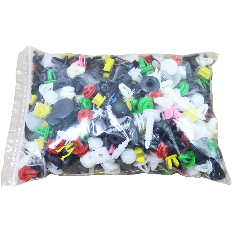 500 Pcs Mixed Color Car SUV Fender Bumper Door Engine Push Rivet Fastener Clips — 第 4/4 张图片