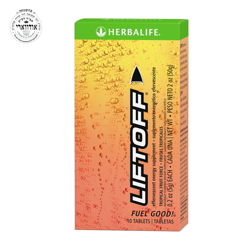 Herbalife Nutrition Liftoff Energy Support - 10 Tablets, Tropical