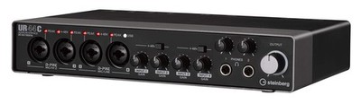 Audio Interface USB 3.0 6x4 Steinberg UR44C Black Cubase AI Cubasis
