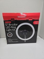 GENUINE Sunpak LED 448 12" Bi-Color Ring Light Kit - Black OEM