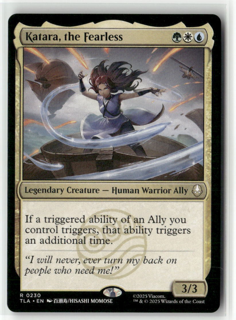 MTG Katara, the Fearless R Avatar: The Last Airbender 230 Regular NM | eBay