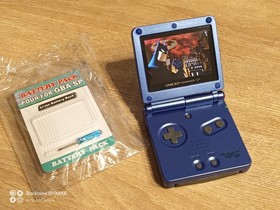 Nintendo iQue Game Boy Advance SP Ags 101.  shell - Pokemon Sapphire Kyogre