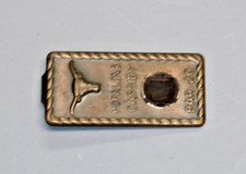 Vintage 1950 Hopalong Cassidy Bar 20 Vectograph Ice Cream Pocket Brass Clip