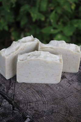 Chamomile Oatmeal Soap Gentle Natural Bar Handmade Artisan Essential Oil 4 oz