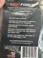 Gripforce Glock Beavertail Gen 1-5 Backstrap Attachment