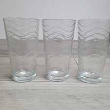 Vintage Pasabahce Molded Wave Tumblers 18 oz ...