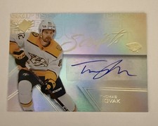 2024-25 SPX Hockey Thomas Novak Super Scripts Auto #SS-TN